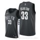 Camiseta Nicolas Claxton #33 Brooklyn Nets Statement 2019-20 Negro