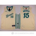Camiseta Walker #15 Charlotte Hornets Nino Blanco