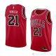 Camiseta Noah Vonleh #21 Chicago Bulls Icon 2018 Rojo