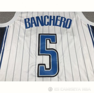 Camiseta Paolo Banchero #5 Orlando Magic Association 2022-23 Blanco