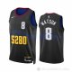 Camiseta Peyton Watson #8 Denver Nuggets Ciudad 2023-24 Negro