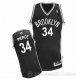 Camiseta Pierce #34 Brooklyn Nets Negro