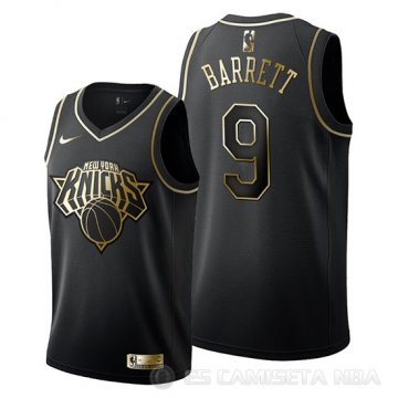 Camiseta R.j. Barrett #9 New York Knicks Ciudad 2019-20 Azul