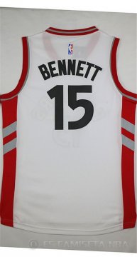 Camiseta Bennett #15 Toronto Raptors Blanco