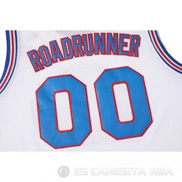 Camiseta Roadrunner #00 Tune Squad Blanco