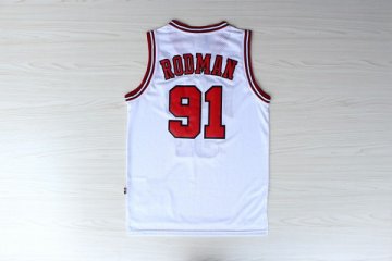 Camiseta Rodman #10 San Antonio Spurs Blanco