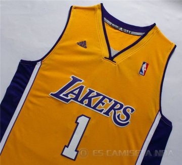 Camiseta Russell #1 Los Angeles Lakers Amarillo