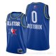 Camiseta Russell Westbrook #0 All Star 2020 Houston Rockets Azul