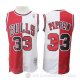Camiseta Scottie Pippen #33 Chicago Bulls Retro Rojo Blanco