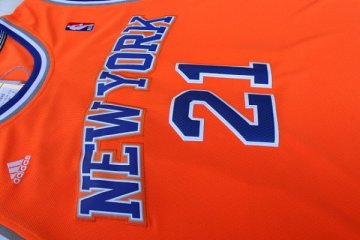 Camiseta Shumpert #21 New York Knicks Naranja