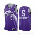 Camiseta Talen Horton-Tucker #5 Utah Jazz Ciudad 2023-24 Violeta