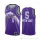 Camiseta Talen Horton-Tucker #5 Utah Jazz Ciudad 2023-24 Violeta