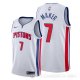 Camiseta Thon Maker #7 Detroit Pistons Association Blanco