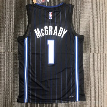 Camiseta Tracy McGrady #1 Orlando Magic Icon Negro