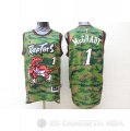 Camiseta Tracy Mcgrady #1 Toronto Raptors Verde