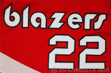 Camiseta Drexler #22 Portland Trail Blazers Rojo