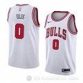 Camiseta Tyler Ulis #0 Chicago Bulls Association 2018 Blanco