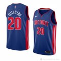 Camiseta Wayne Ellington #20 Detroit Pistons Icon 2018 Azul