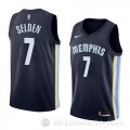 Camiseta Wayne Selden #7 Memphis Grizzlies Icon 2018 Azul