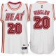 Camiseta Winslow #20 Miami Heat Retro Blanco