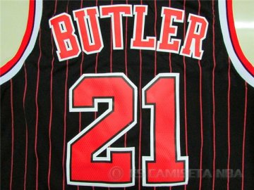 Camiseta retro Butler #21 Chicago Bulls Negro