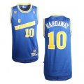 Camiseta retro Hardaway #10 Golden State Warriors Azul
