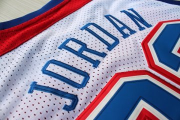 Camiseta retro Jordan #23 Washington Wizards Blanco