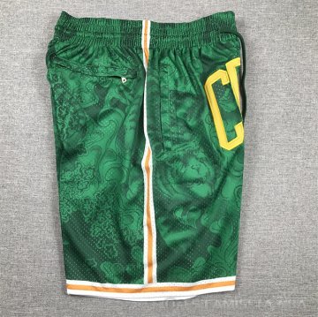Pantalone Boston Celtics Special Year Of The Tiger Verde