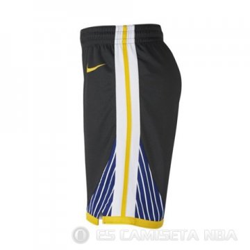 Pantalone Golden State Warriors 2017-18 Negro