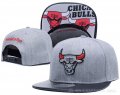 Sombrero Chicago Bulls Gris Negro7