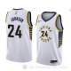 Camiseta Alize Johnson #24 Indiana Pacers Association 2018 Blanco