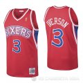 Camiseta Allen Iverson #3 Philadelphia 76ers Retro 1996-97 Rojo