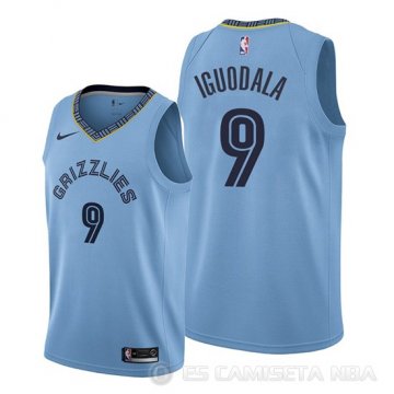 Camiseta Andre Iguodala #9 Memphis Grizzlies Statement Azul