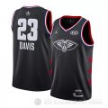 Camiseta Anthony Davis #23 All Star 2019 New Orleans Pelicans Negro