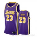Camiseta Anthony Davis #23 Los Angeles Lakers Statement 2019-20 Violeta