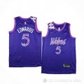 Camiseta Anthony Edwards #5 Minnesota Timberwolves Classic 2024 Violeta