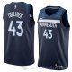 Camiseta Anthony Tolliver #43 Minnesota Timberwolves Icon 2018 Azul