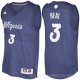 Camiseta Bradley Beal #3 Washington Wizards Navidad 2016 Azul