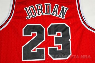 Camiseta Retro Jordan 97-98 #23 Chicago Bulls Rojo