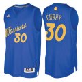Camiseta Christmas Day Golden State Warriors Curry #30 Azul 2016
