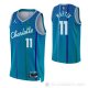 Camiseta Cody Martin NO 11 Charlotte Hornets Ciudad 2021-22 Azul