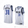 Camiseta David Thompson #31 Dallas Mavericks Association 2023-2024 Blanco