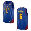 Camiseta Deandre Jordan #6 Denver Nuggets Statement 2022-23 Azul