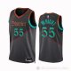 Camiseta Delon Wright #55 Washington Wizards Ciudad 2023-24 Negro