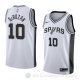 Camiseta Demar Derozan #10 San Antonio Spurs Association 2017-18 Blanco