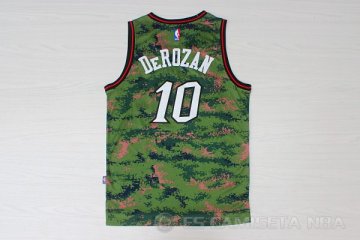 Camiseta Demar Derozan #10 Toronto Raptors Verde