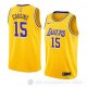 Camiseta Demarcus Cousins #15 Los Angeles Lakers Icon 2019-20 Amarillo