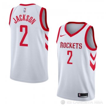 Camiseta Demetrius Jackson #2 Houston Rockets Association 2018 Blanco