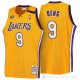 Camiseta Deng #9 Los Angeles Lakers Retro Amarillo 1999/2000