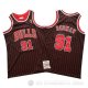 Camiseta Dennis Rodman #91 Chicago Bulls Mitchell & Ness Negro